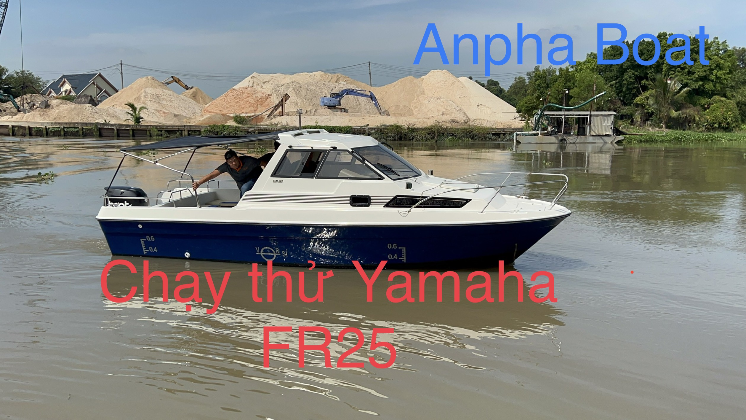 AC6465D5 A213 450C B990 F1F595061674 Du thuyền Yamaha FR25 sắp về bãi Anpha Boat