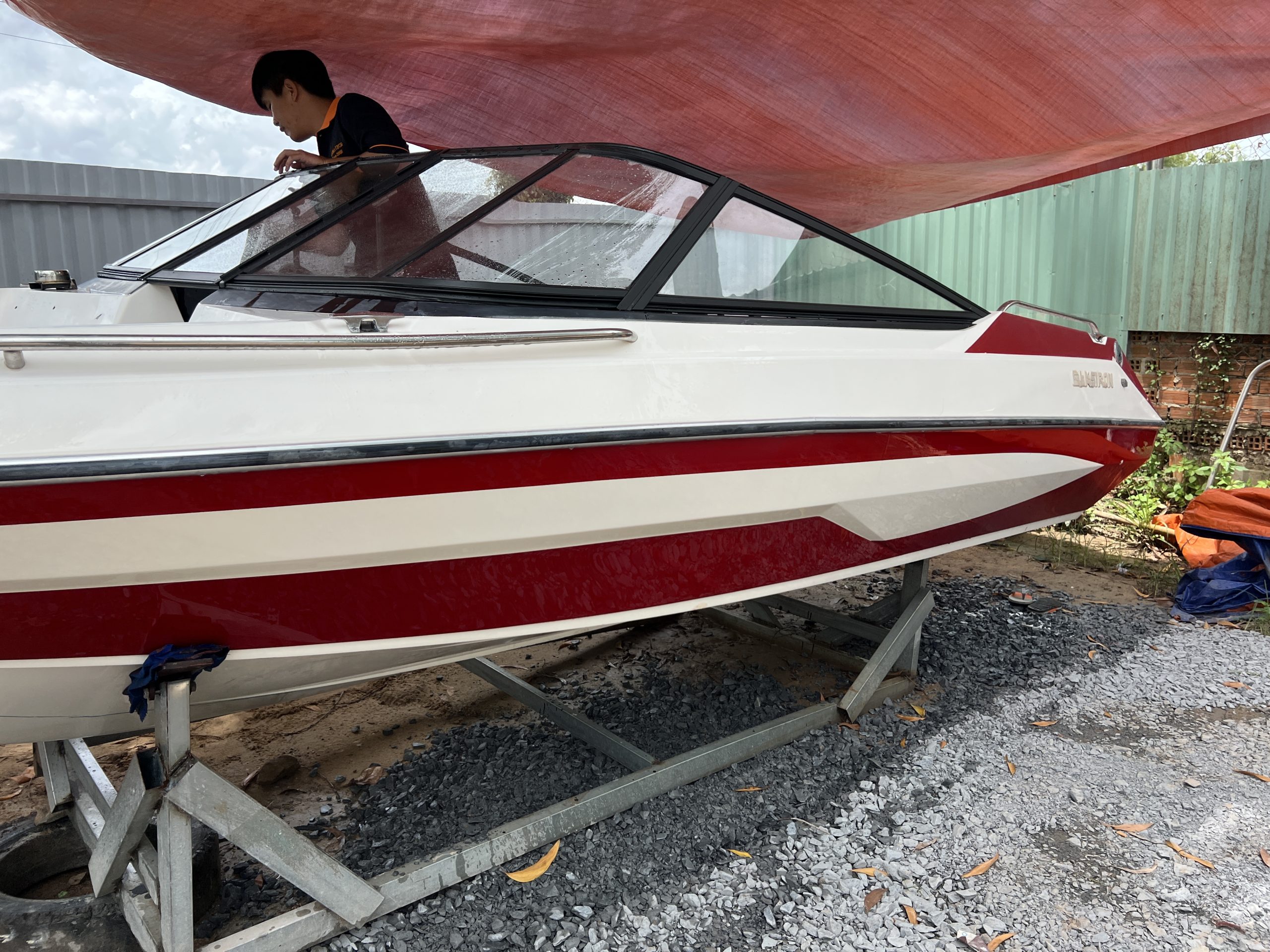 ( Đã bán) Cano Glastron siêu tốc độ 100km/h 8 IMG 3105 scaled ( Đã bán) Cano Glastron siêu tốc độ 100km/h