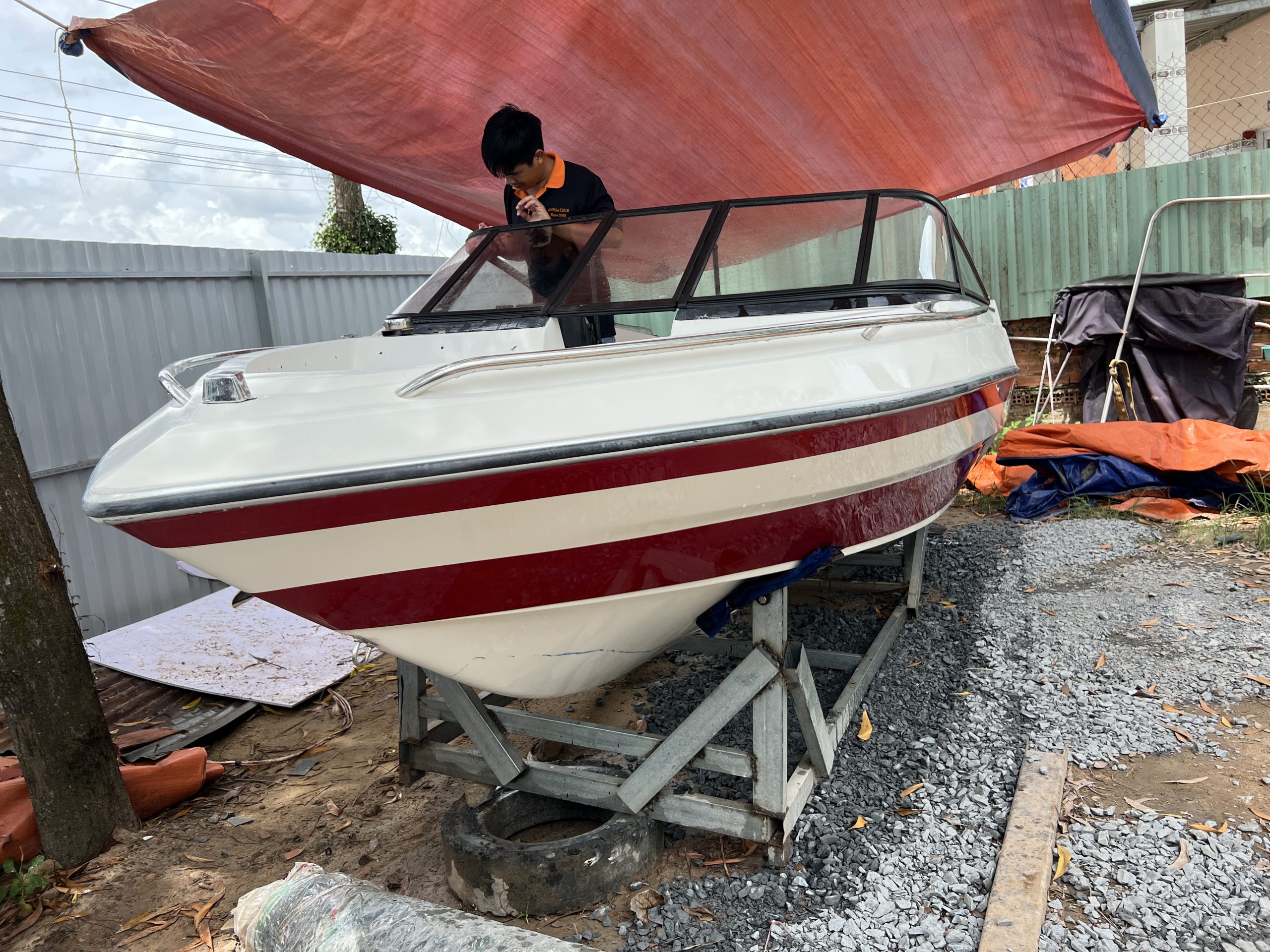 IMG 3106 scaled ( Đã bán) Cano Glastron siêu tốc độ 100km/h